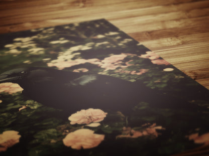 Gothic Raven Couple Wall Art, Dark Academia Crow Print, Vintage Nature Decor, Witchy Cottagecore Poster, Whimsigoth Aesthetic Artwork