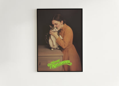 Funny Toxoplasmosis Fix Cat Lover Art Print