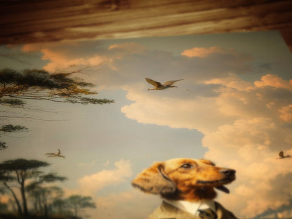 Mr Pooch, Sausage Dog in a suit, Daschund Poster, Victorian Weiner Puppy dog, Whimsigoth Wall Art Print, Dark Academia Decor