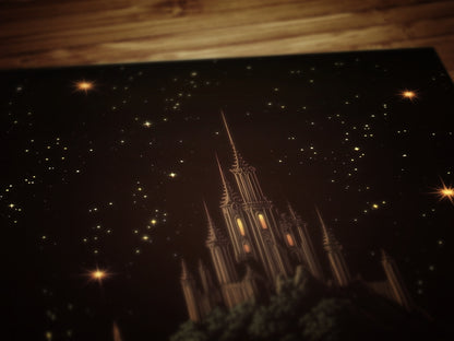 The Tower, Castlecore Dark Fantasy Romance Wall Art, Whimsigoth Decor Print, TOG, LOTR Bookish Gift for Readers, Dark Academia Interiors