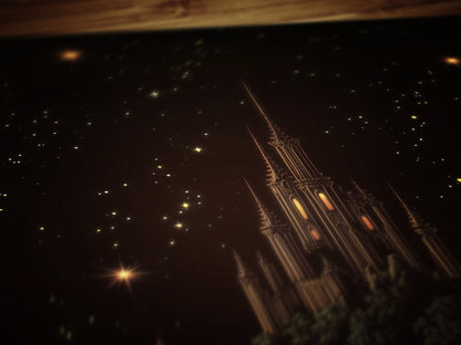 The Tower, Castlecore Dark Fantasy Romance Wall Art, Whimsigoth Decor Print, TOG, LOTR Bookish Gift for Readers, Dark Academia Interiors