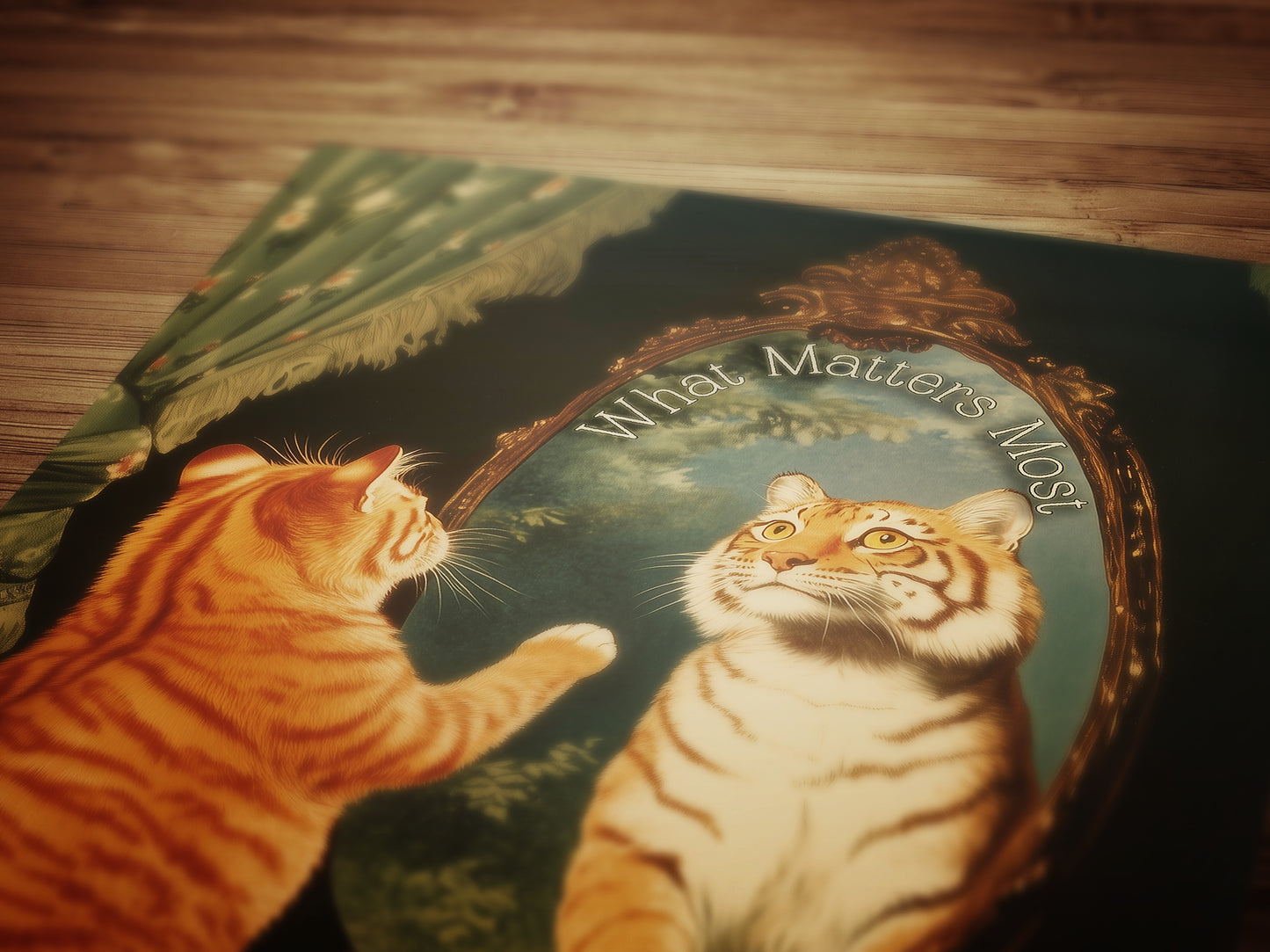 Inspirational Quote Poster, Funny Cat Print for Therapy Office Decor, Motivational Quote Wall Art Gifts, You Are Enough