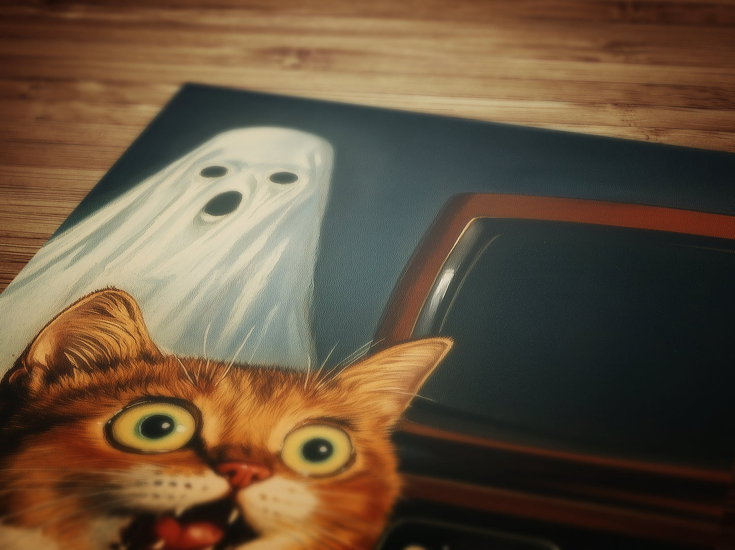 Purranaromal Cativity, Funny Cat Wall Art, Haunted Selfie Scene, Quirky Dark Academia, Weirdcore Whimsigoth Decor, Cat Themed Gifts