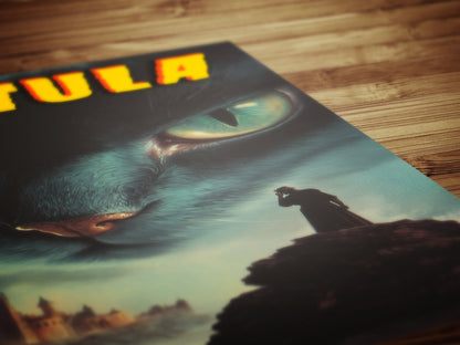 Catula The Vampurr, Vampire Cat Art Print, Whimsigoth Halloween Wall Decor, Horror Movie Decor, Nosferatu Lovers Gifts