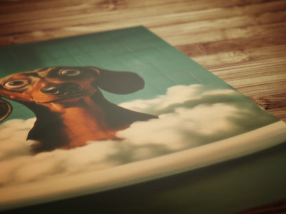 Funny Dachshund Poster