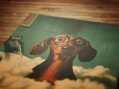 Funny Dachshund Poster