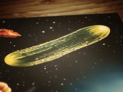 Quirky Pickle Poster