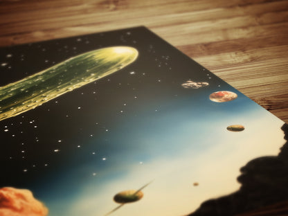 Quirky Pickle Poster