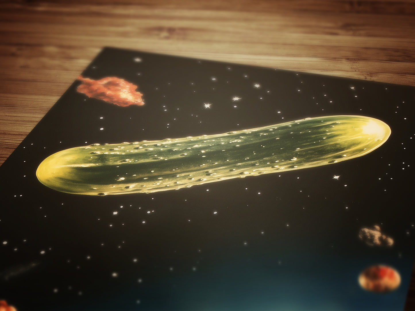 Quirky Pickle Poster