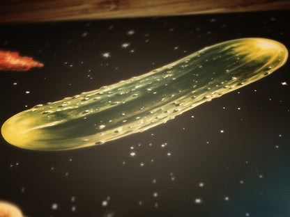 Quirky Pickle Poster