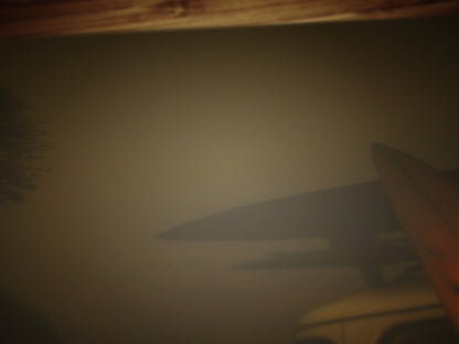 Moody Camper Van Surfboard Wall Art, Beach Ocean Poster, Beachy Wall Art, Moody Modern Art Coastal Room Decor, Surf Wall Art, Surfing Print