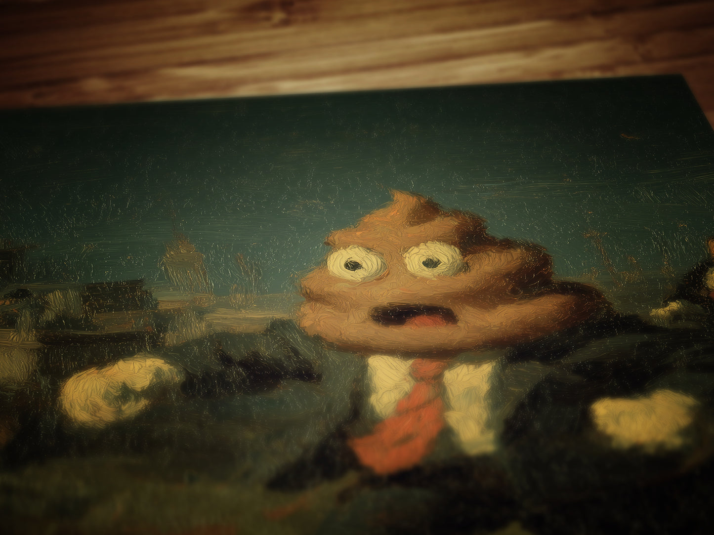 My Tummy Hurts, Poop Emoji Wall Art, Weirdcore Toilet Poster, Quirky Maximalist Poop Print, Bathroom Decor, Hilarious Dorm Home Gag Gift