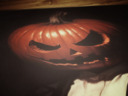 Pumpkin Man Poster, Halloween Gift, Dark Academia Wall Art, Art Poster Print, Gothic Occult Poster, Witchcraft, Gothic Home Decor