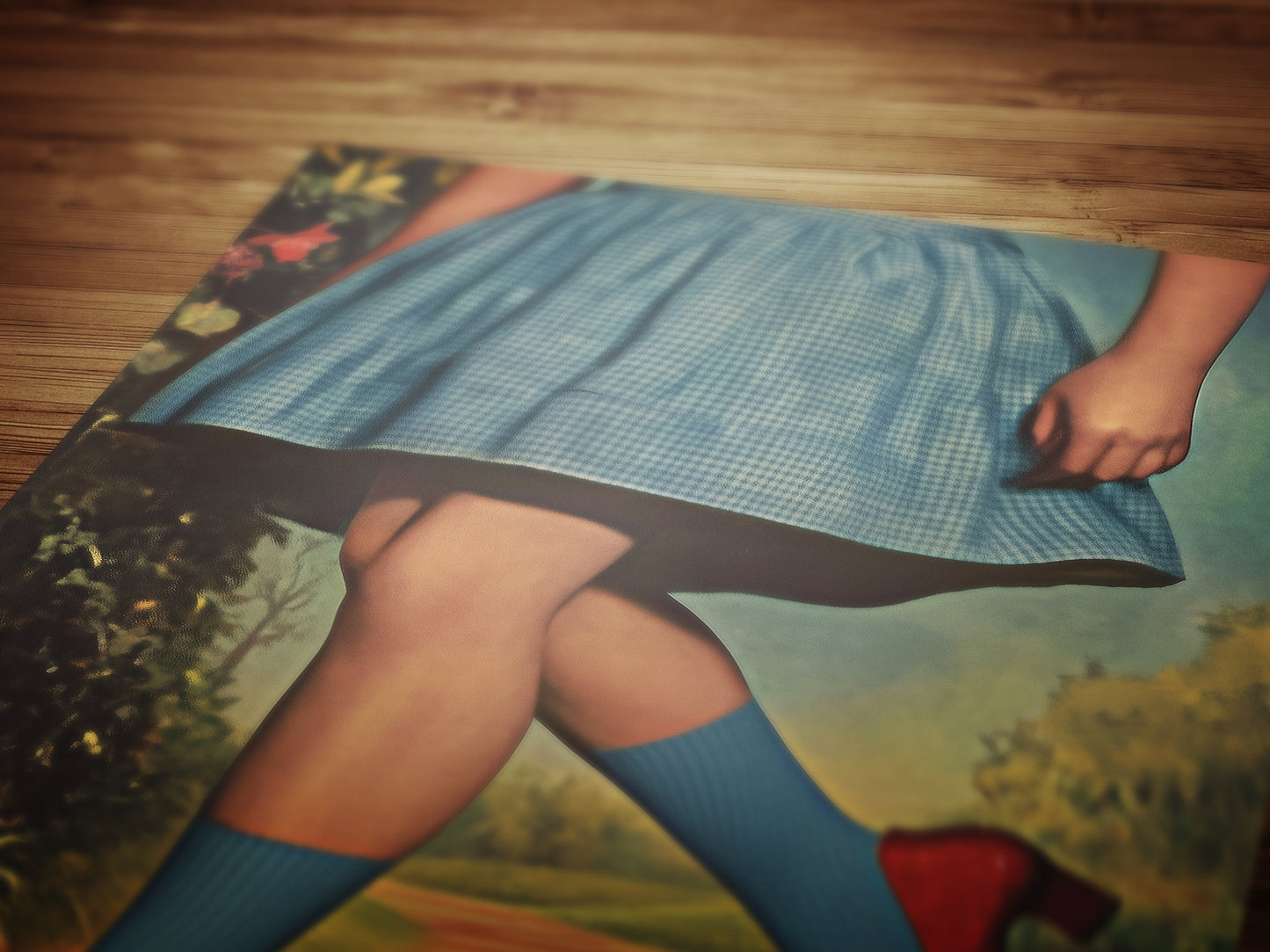 Vintage Wizard of Oz Dorothy Wall Art Print, Ruby Slippers, Classic Hollywood film print, Retro Wizard Of Oz Poster