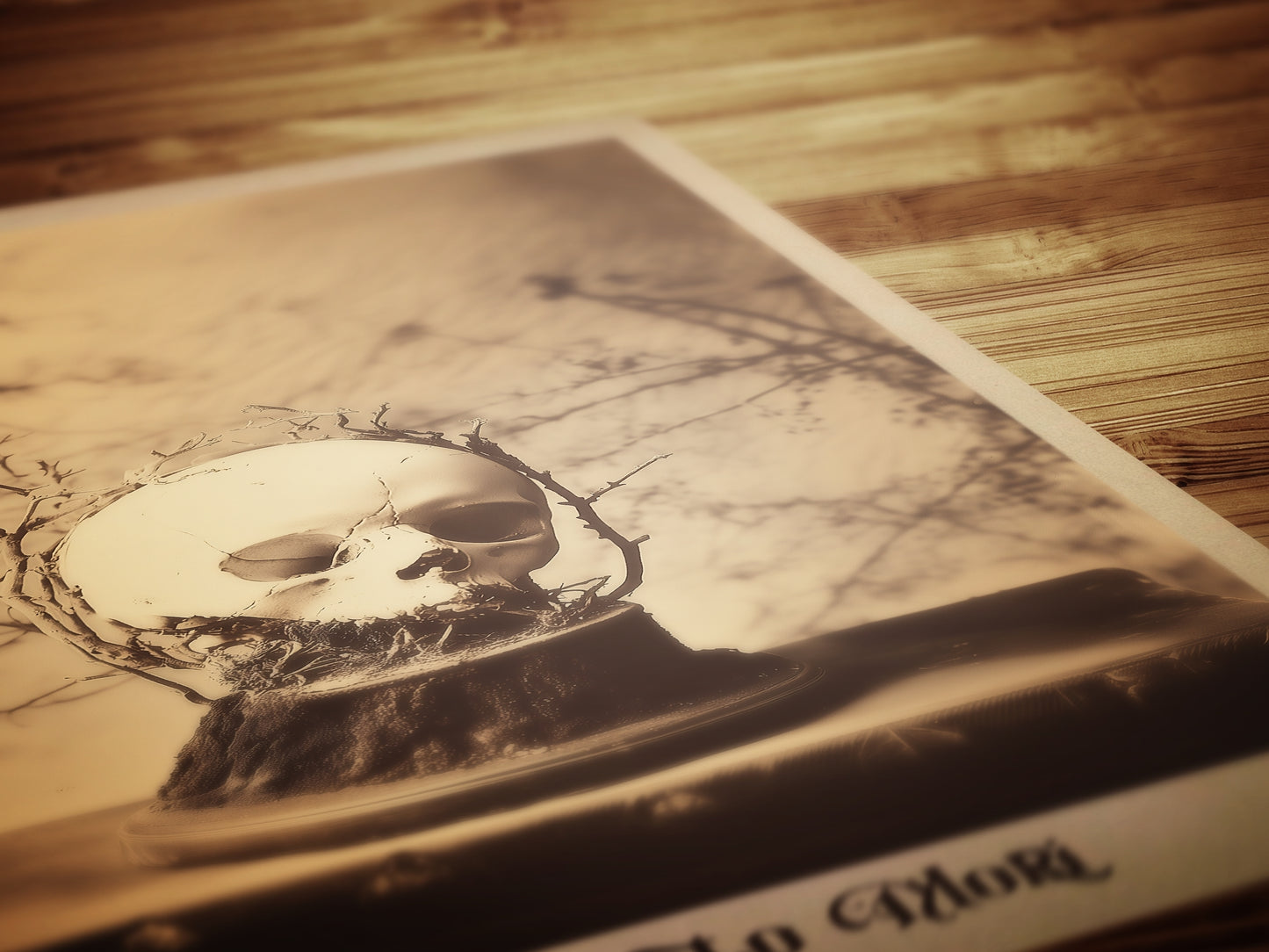 Memento Mori Art Print, Vintage Skull Wall Art, Vanitas Skull and Flowers Poster, Gothic Home Decor, Victorian Botanical Macarbre Postcard