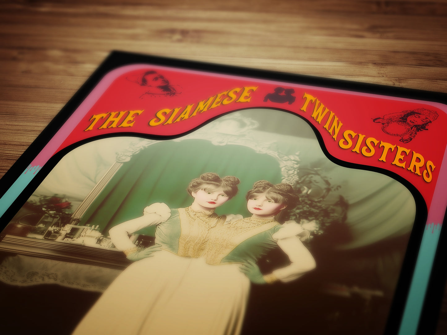 The Amazing Spidora Spider Girl Vintage Circus Wall Art