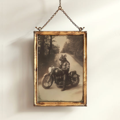 Jax Cheddar Teller, Rat Biker, Sons Of Anarchy Members, Vintage Victorian Gothic photograph, Rat Art, Dark Academia Decor