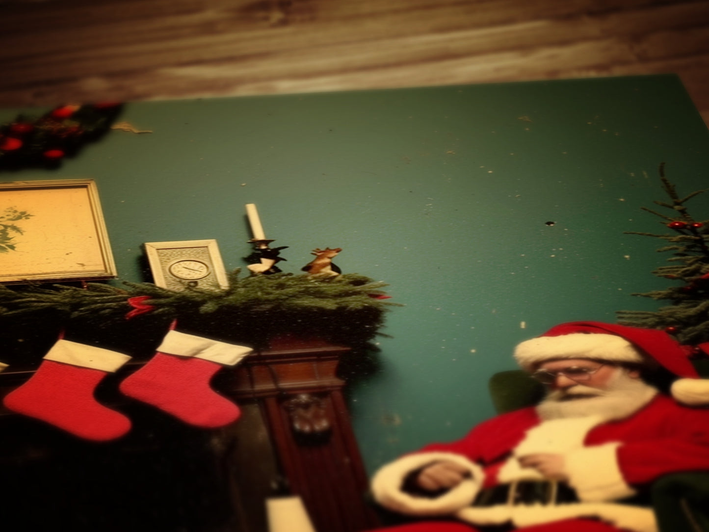 Vintage Santa Claus Wall Art
