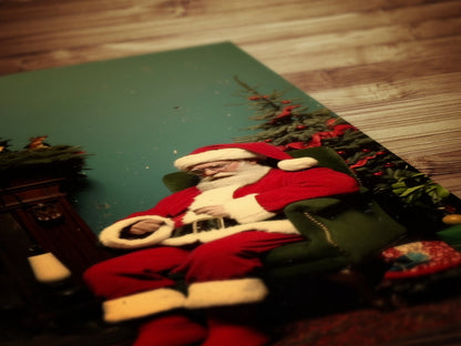 Vintage Santa Claus Wall Art