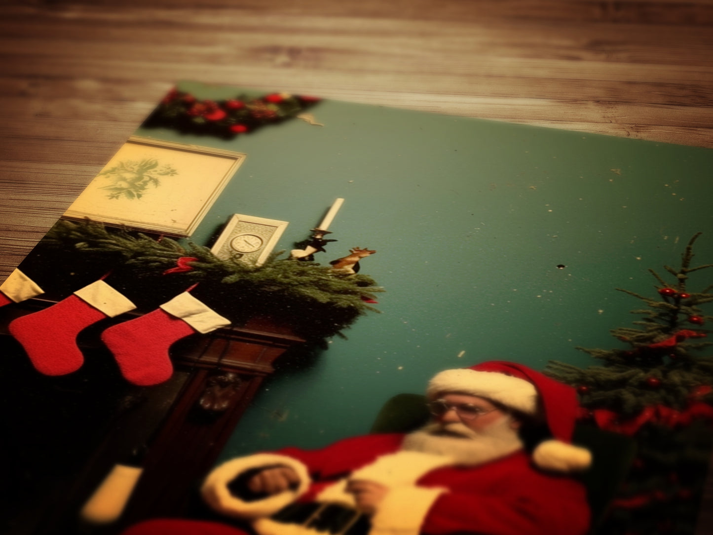 Vintage Santa Claus Wall Art