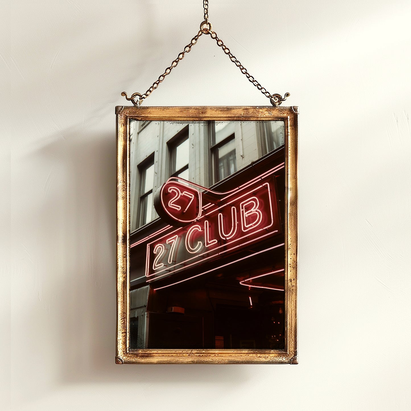 27 Club Neon Sign Wall Art