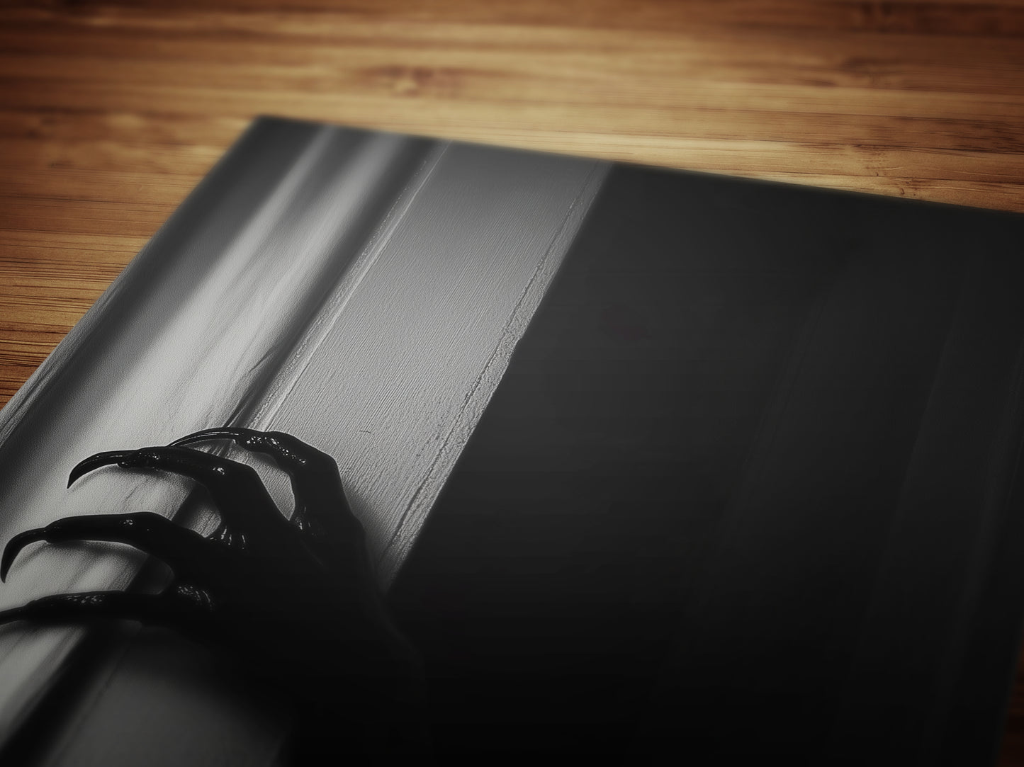 The Haunted Closet, Spooky Hand Crawling In The Dark, Spooky Horror-Themed Wall Decor, Dark Aesthetic Gothic Home Artwork, Weird Art Poster