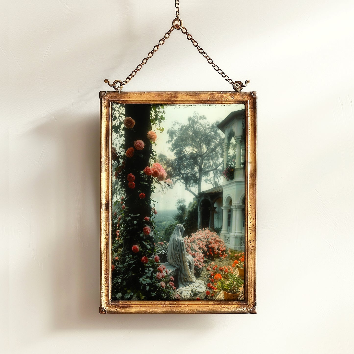 A Ghost From The Past Goth Wall Art